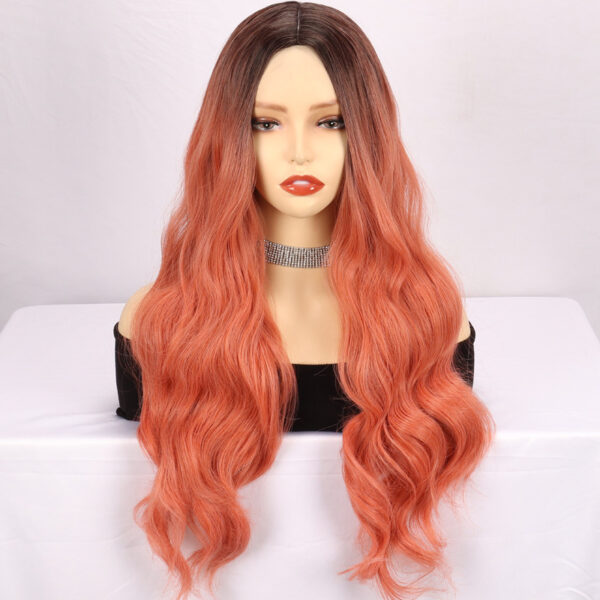 Mid Length Curly Hair With Large Waves And Gradient Smoke - Image 3