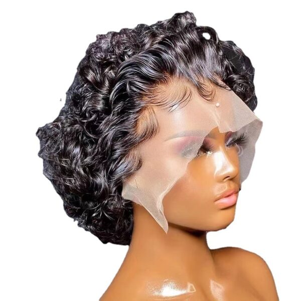 Natural Curly Hair Lace Before Any Face Wig Female Fashion - Image 4