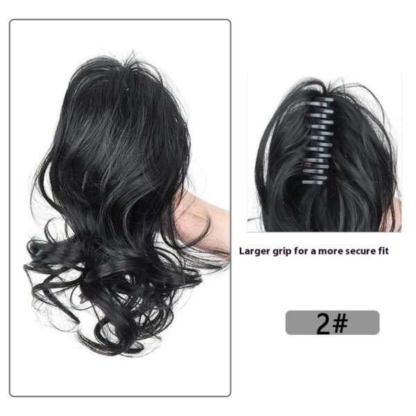 High Cranium Can Tie Ponytail Hairpin Back Head Shark Clip Ponytail Braid - Image 6