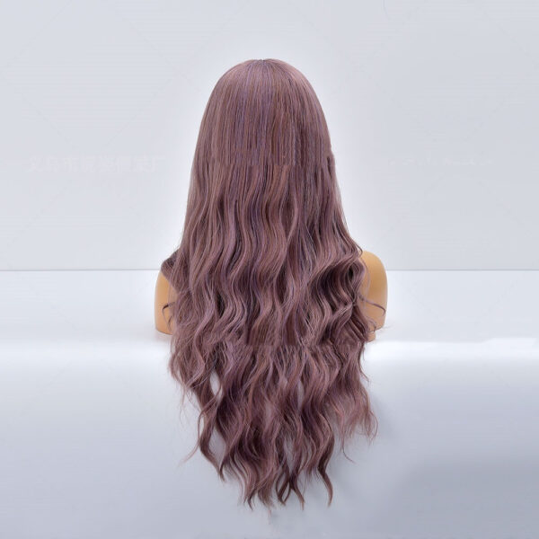 Thin Bright Color Chemical Fiber Wig - Image 7