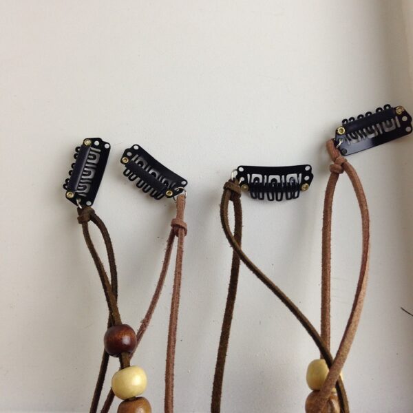 Indian Feather Tassel Hair Piece - Image 3