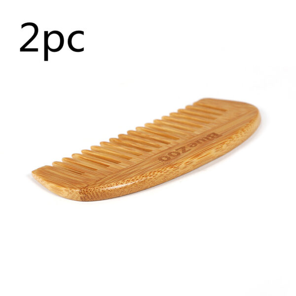 Natural Bamboo Wooden Hair Comb Massage Scalp Anti-static Men Comb 12x5.2cm Women Hair Styling Tool Head Meridian Massage Comb - Image 6