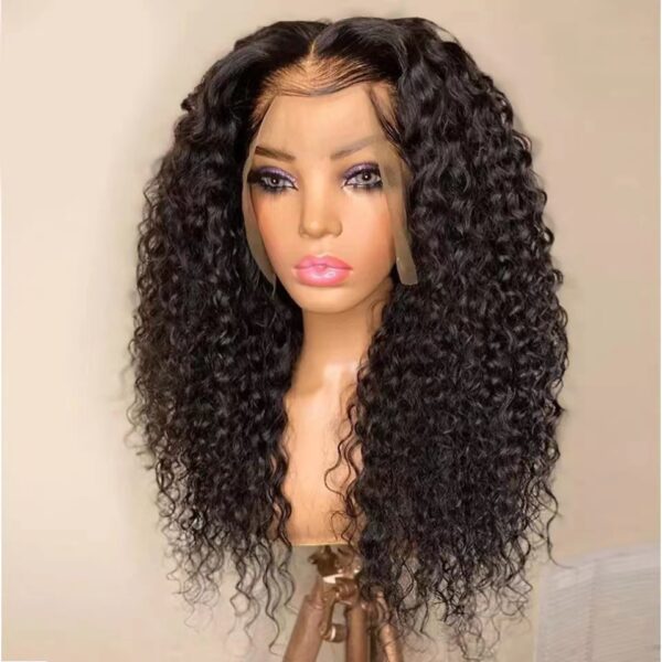 Front Lace Wig European And American Style Wig Female AliExpress New Mid-length Curly Hair Chemical Fiber Wig Factory Spot - Image 6