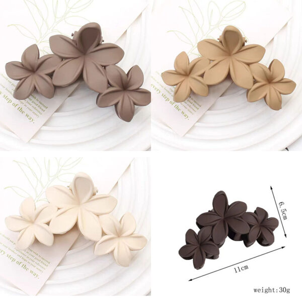 All-matching Updo Hair Clip Hairpin Headdress Frosted Flowers - Image 10