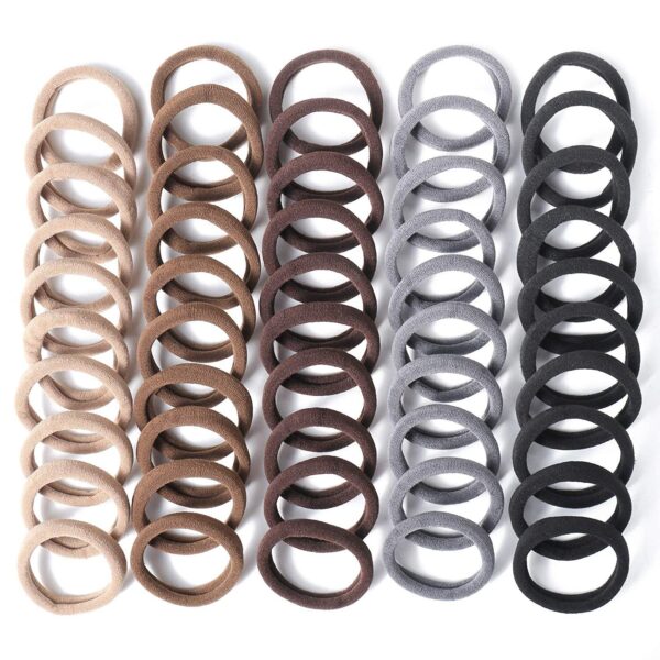 Soft Seamless High Elastic Hair Ring - Image 5