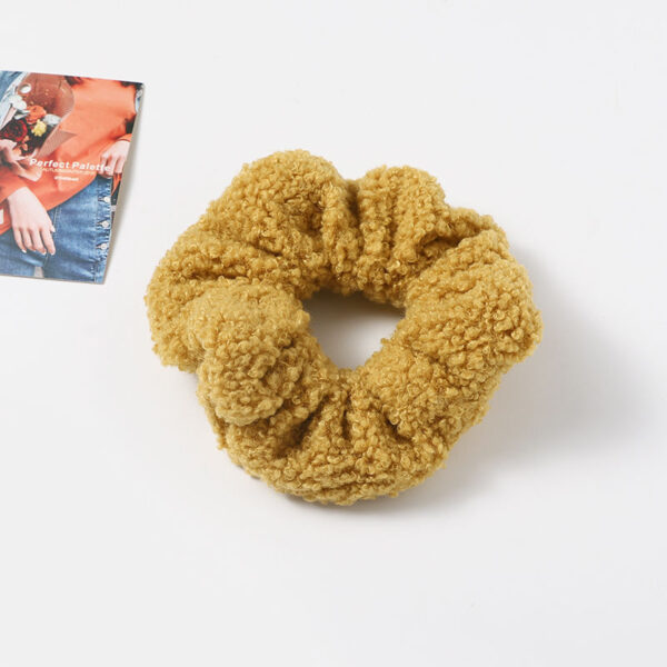 Autumn And Winter Plush Large Intestine Hair Ring Internet Celebrity Lamb Hair Ring Korean Style Simple Hair Accessories - Image 7