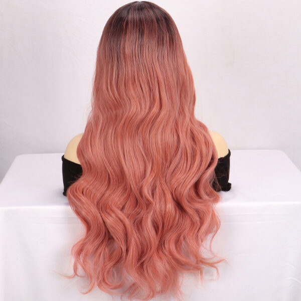 Mid Length Curly Hair With Large Waves And Gradient Smoke - Image 10