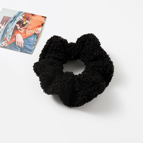 Autumn And Winter Plush Large Intestine Hair Ring Internet Celebrity Lamb Hair Ring Korean Style Simple Hair Accessories - Image 6