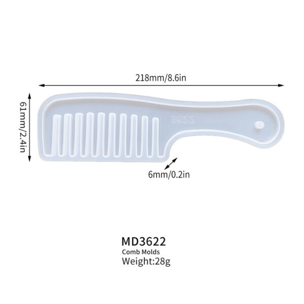 Women'S Popular Comb Mold Crystal Glue - Image 6
