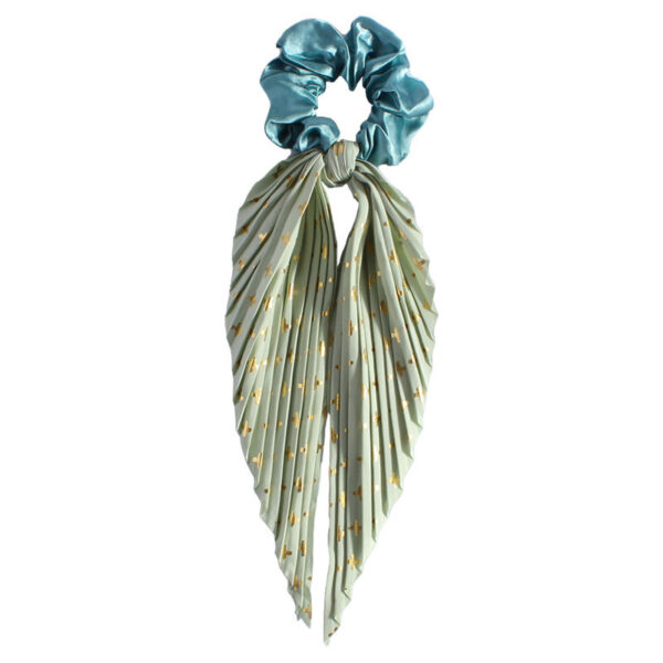 Cute Silk Ponytail Hair Loop Hair Band Hair Accessories Floral Headrope Retro Elastic Printed Hair Rope Women Girl - Image 8
