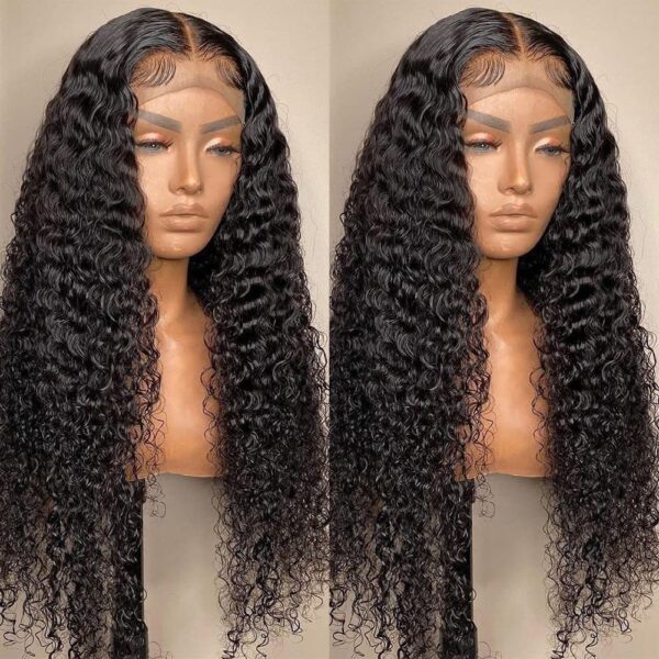 European And American Style Wig Front Lace Small Roll Medium Long Curly Hair - Image 1
