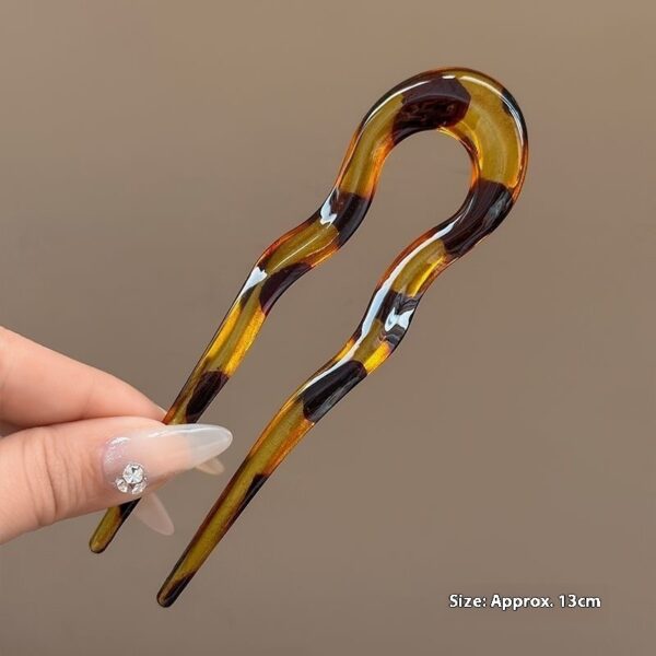 Acrylic Women'S Hairpin Back Head Updo Pin - Image 9