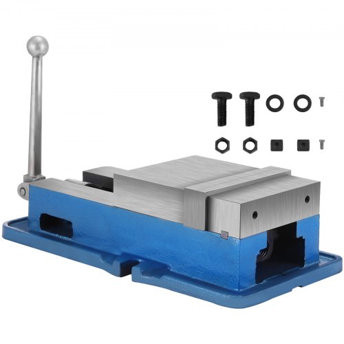 6 Inch Powerful Precise Clamping Vice, 59.4lbs Vice Machine Vice Precision Vice Accessory Set, 1-3/4Inch Jaw Precise Clamping Lock Table Vice - Image 1