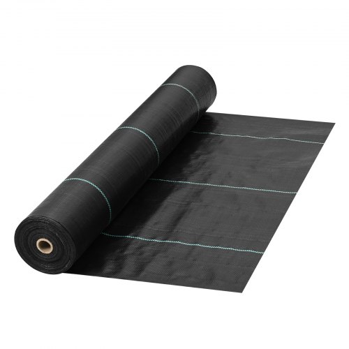 Garden Weed Barrier Fabric, 5.8 Oz Heavy Duty Landscape Fabric, 4Ft X 100Ft Weed Block Control For Garden Ground Cover, Woven Geotextile Fabric For Landscaping, Gardening, Underlayment, Black - Image 1