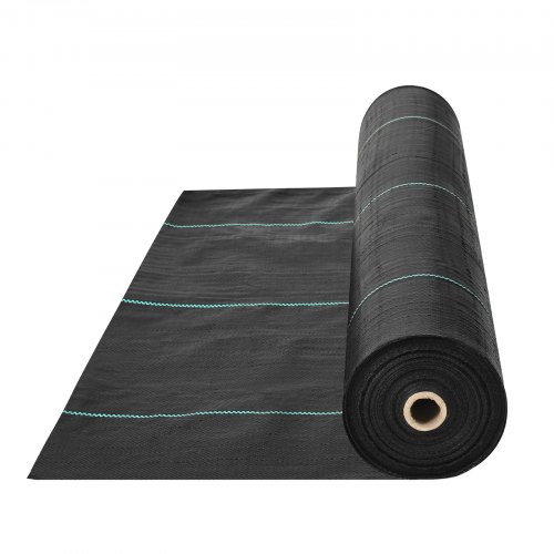 Weed Barrier Landscape Fabric 4*250FT Heavy Duty Woven PP Weed Control Mat - Image 1