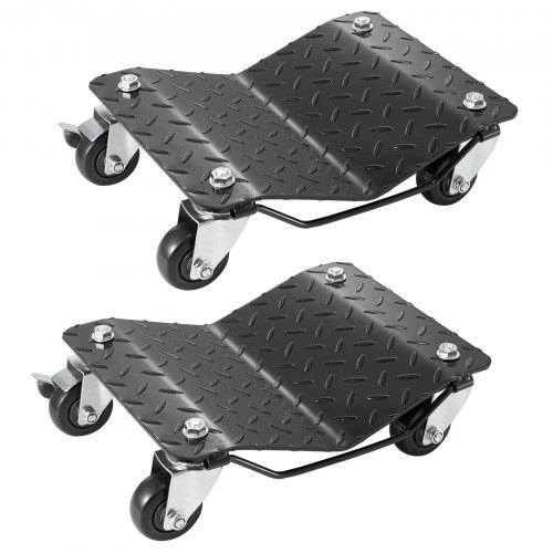Car Dolly Wheel Tire Dolly 2 Pcs Heavy Duty Skate Auto Repair Dolly 3000Lb - Image 1