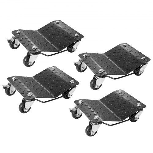 Car Dolly Wheel Tire Dolly 4 Pcs Heavy Duty Skate Auto Repair Dolly 6000Lb - Image 1