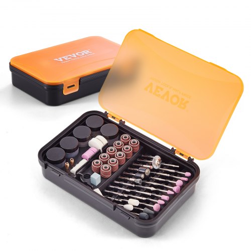 Rotary Tool Accessories Kit 357Pcs, 1/8" Diameter Shank Power Rotary Tool Accessories Set, Universal Fitment Electric Tool Accessories For Carving, Sanding, Cutting, Drilling, Cleaning, Grinding - Image 1