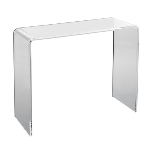 Acrylic Console Table, Clear Acrylic End Table, Transparent Acrylic Side Table 37.95x15x29.13 inch, for Foyer, Living Room, Dining Room - Image 1