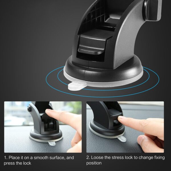 Dashboard Suction Cup Type Car Phone Holder Long Rod Telescopic Car - Image 5