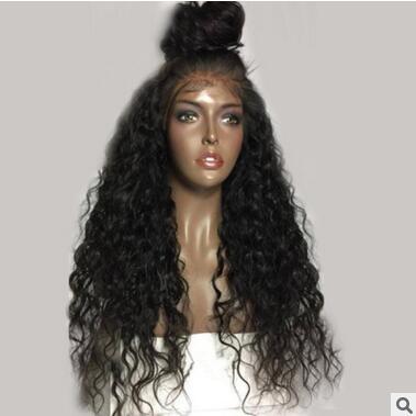 New Product Explosion European And American Fashion Wig Ladies Front Lace Chemical Fiber Wig Set - Image 3