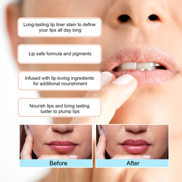 Waterproof Stripping Lip Liner Outline - Image 6