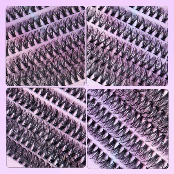 12 Rows Of 30D Plus 40D Clusters Of 240 Segmented Lashes Set - Image 10