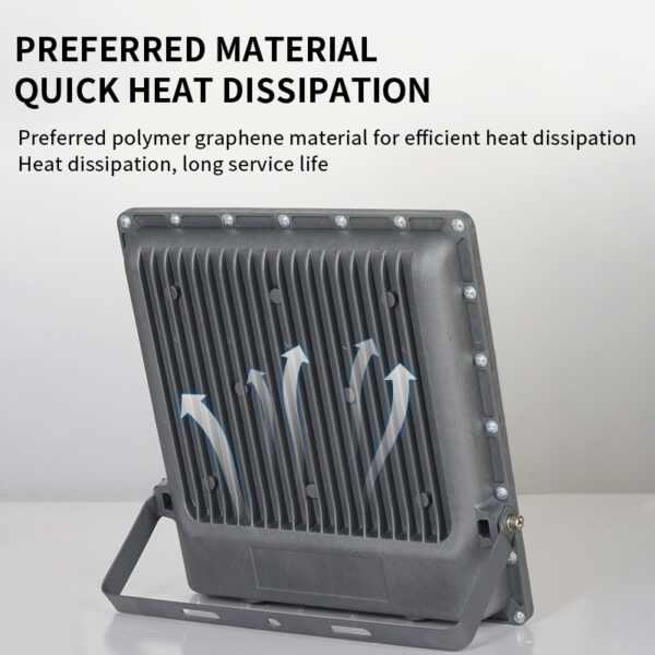 Lighting Lamp Led Floodlight, Outdoor Waterproof Strong Light, Ultra Bright Construction Site Factory Rv Room Searchlight, Outdoor High Power - Image 4