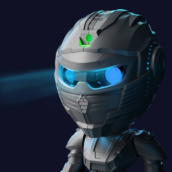 Hot Selling Mecha Samurai Starry Sky Projection Night Light, An Ambient Light That Can Be Customized. It'S A Popular Cross Border Product, A Small Night Light For Children'S Bedrooms. - Image 7