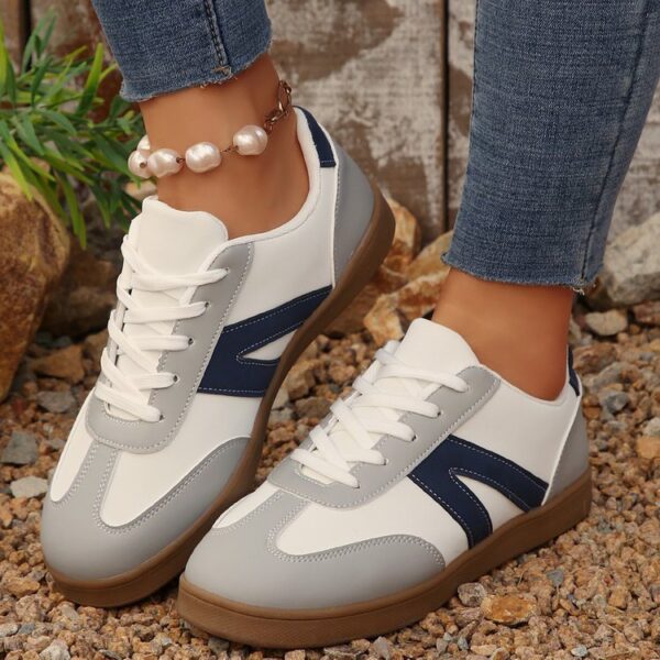 Women'S Matching Flat German Training Shoes - Image 3