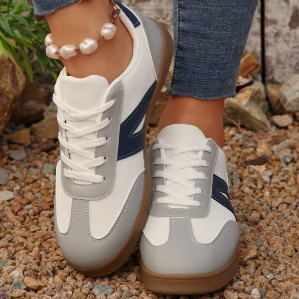 Women'S Matching Flat German Training Shoes - Image 4