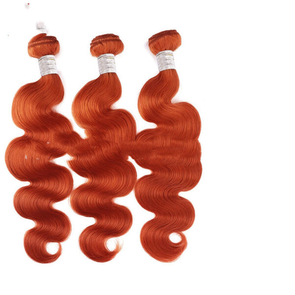 Real Hair Curtain Block Orange Europe And America - Image 6
